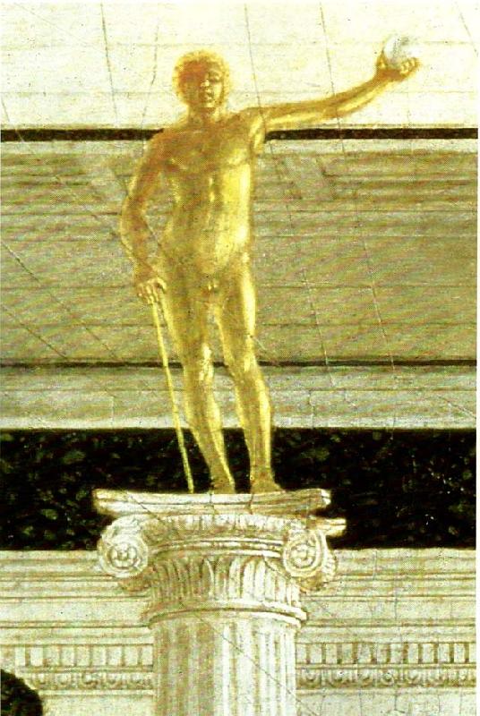 Piero della Francesca the flagellation, detail Norge oil painting art